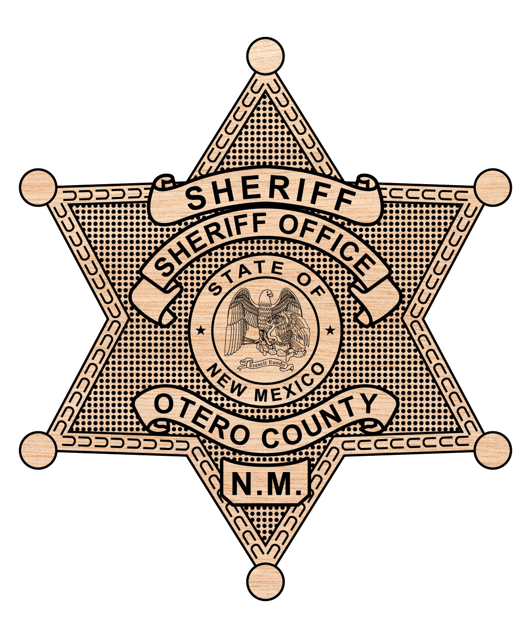 Otero County sheriff badge
