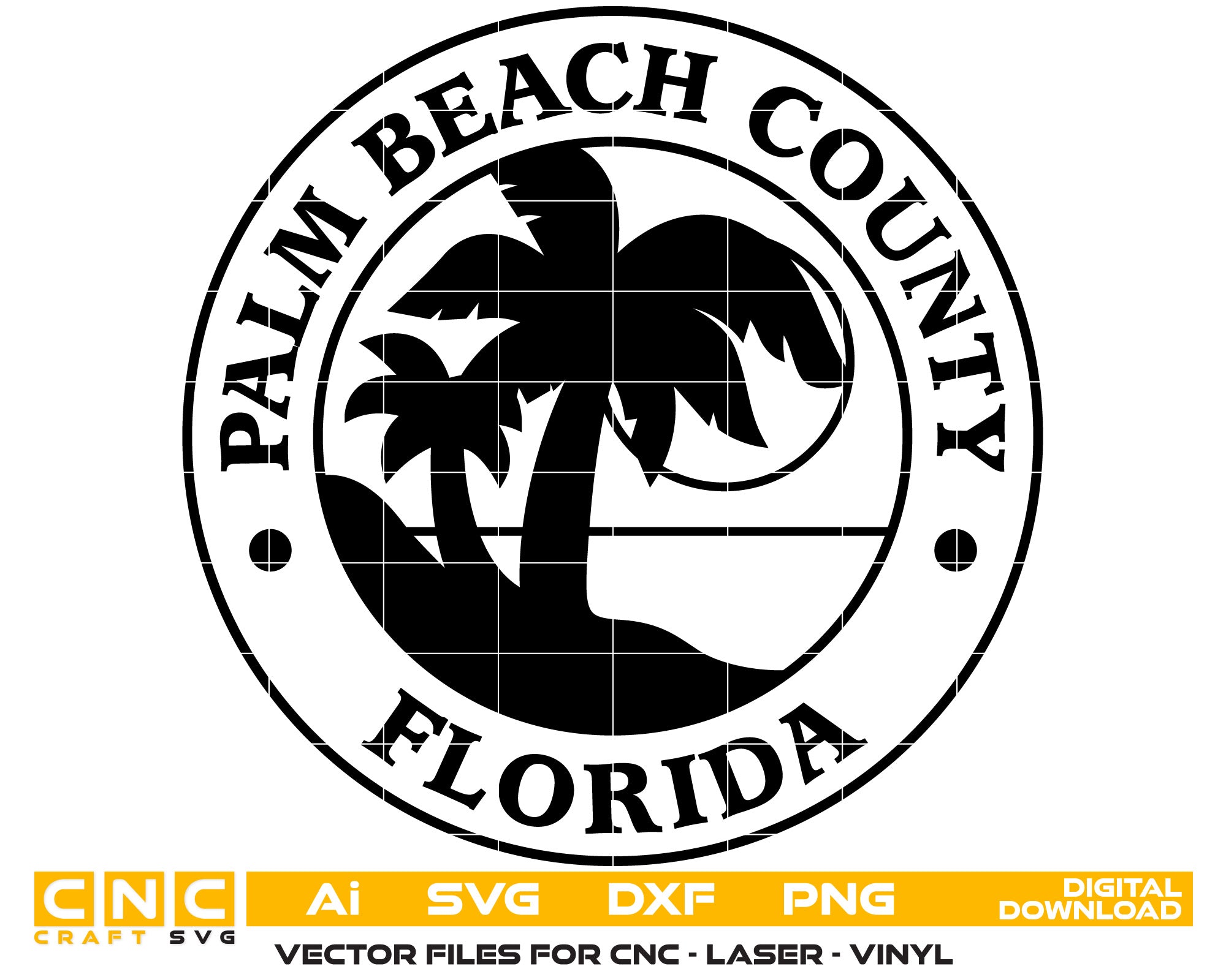 Palm Beach County Seal, Florida