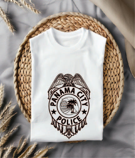 Panama City Police Department Badge, Panama City Police Badge,  Police Badge, Police BadgeSvg