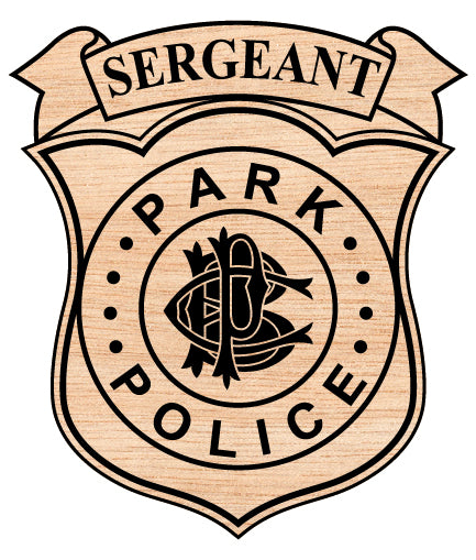 park police sergeant badge svg, new york park police badge vector, ny park police sergeant svg emblem, new york law enforcement badge svg, park police badge svg file