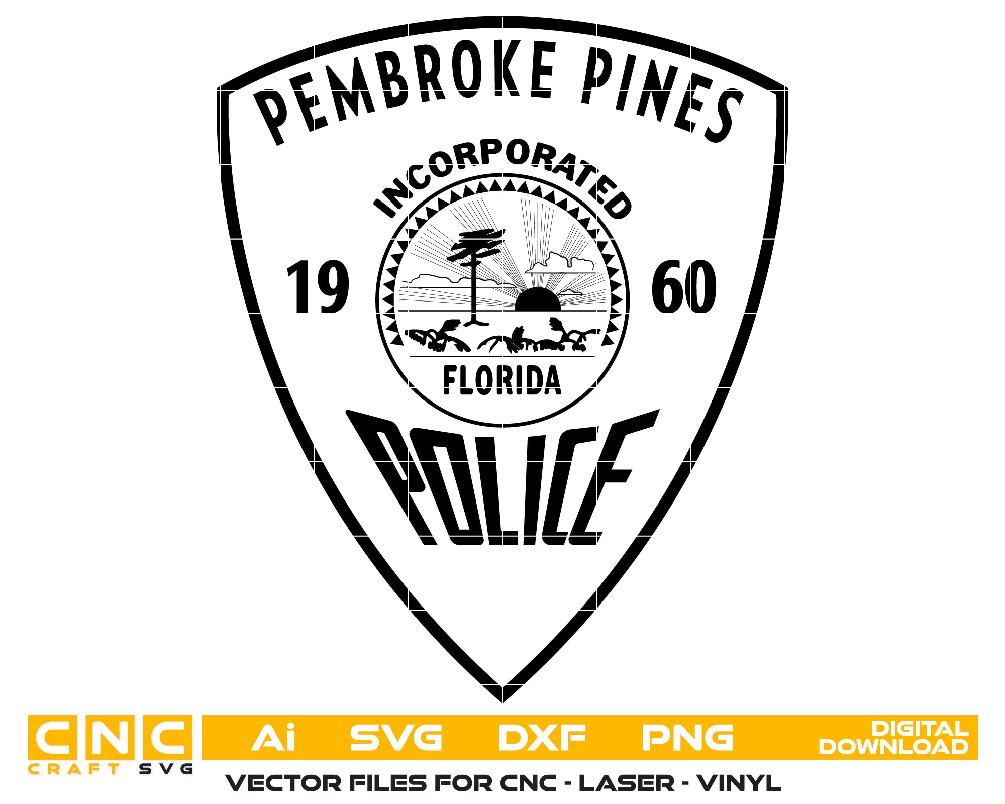 Pembroke Pines Police Department Patch