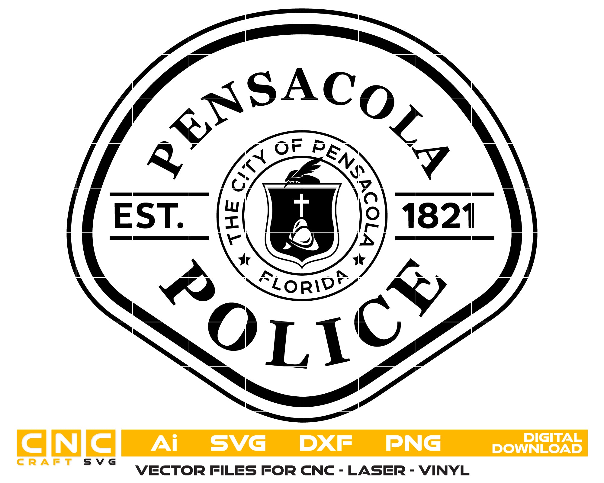 Pensacola Police Department Patch