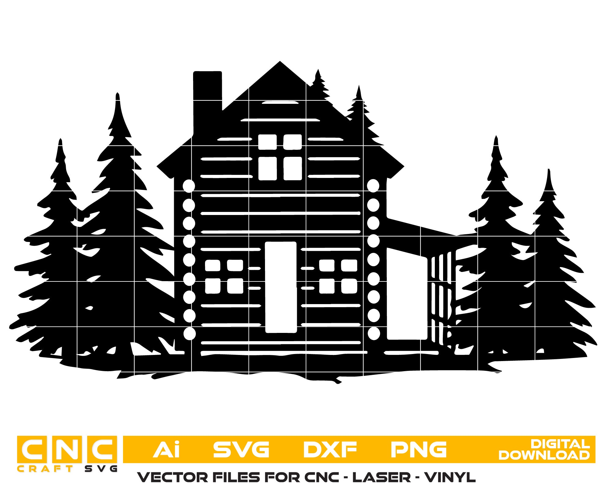 Pine Tree and Fir Forest – Vector File.