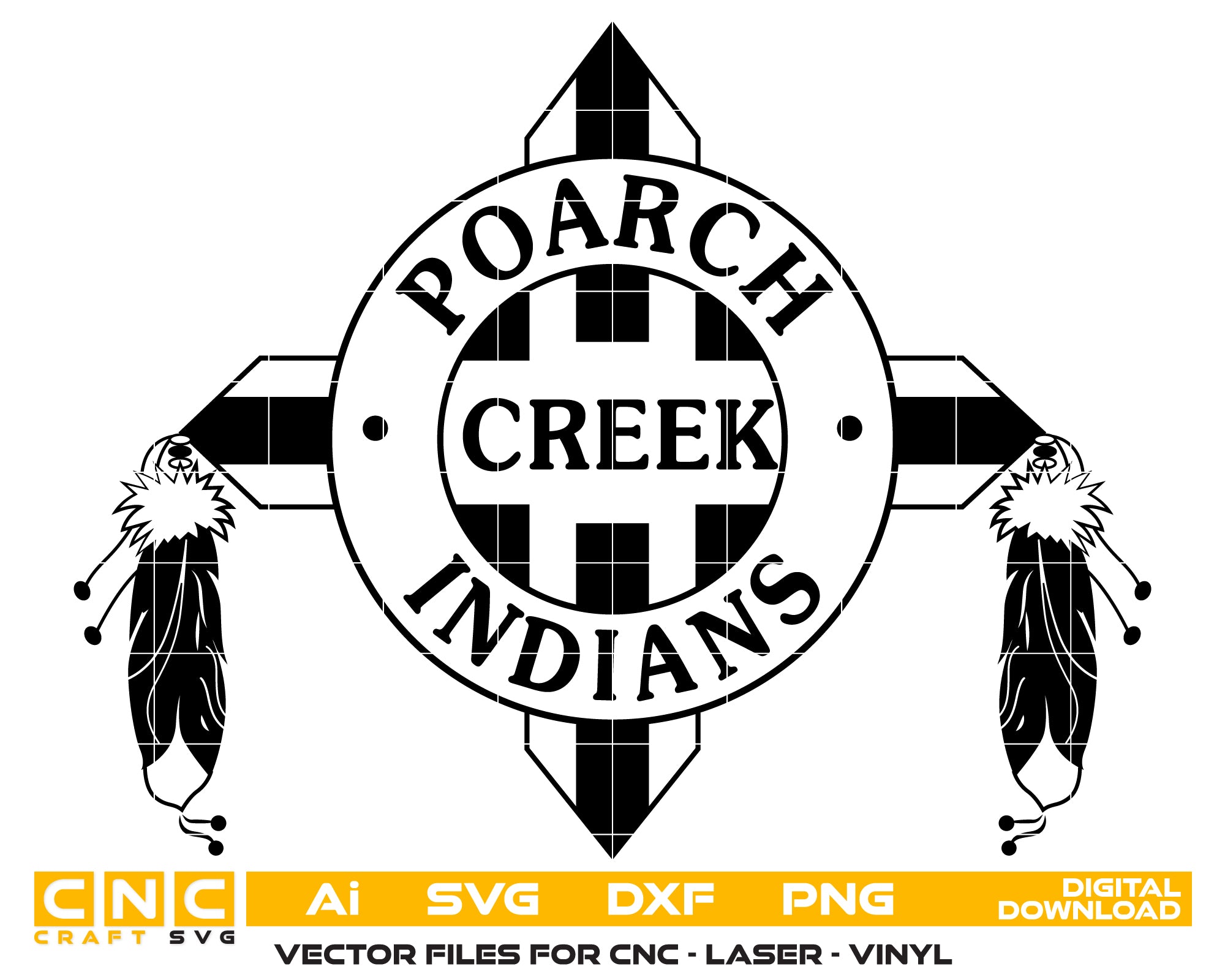 Poarch Creek Indians Logo