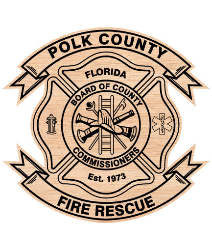 Polk County Fire Rescue Badge