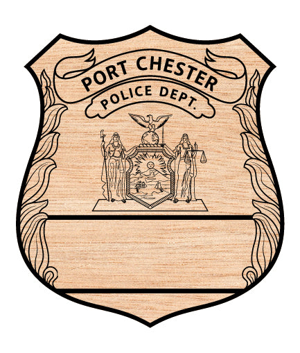 port chester police department badge svg, port chester new york police badge vector, port chester ny police svg emblem, new york law enforcement badge svg, #support