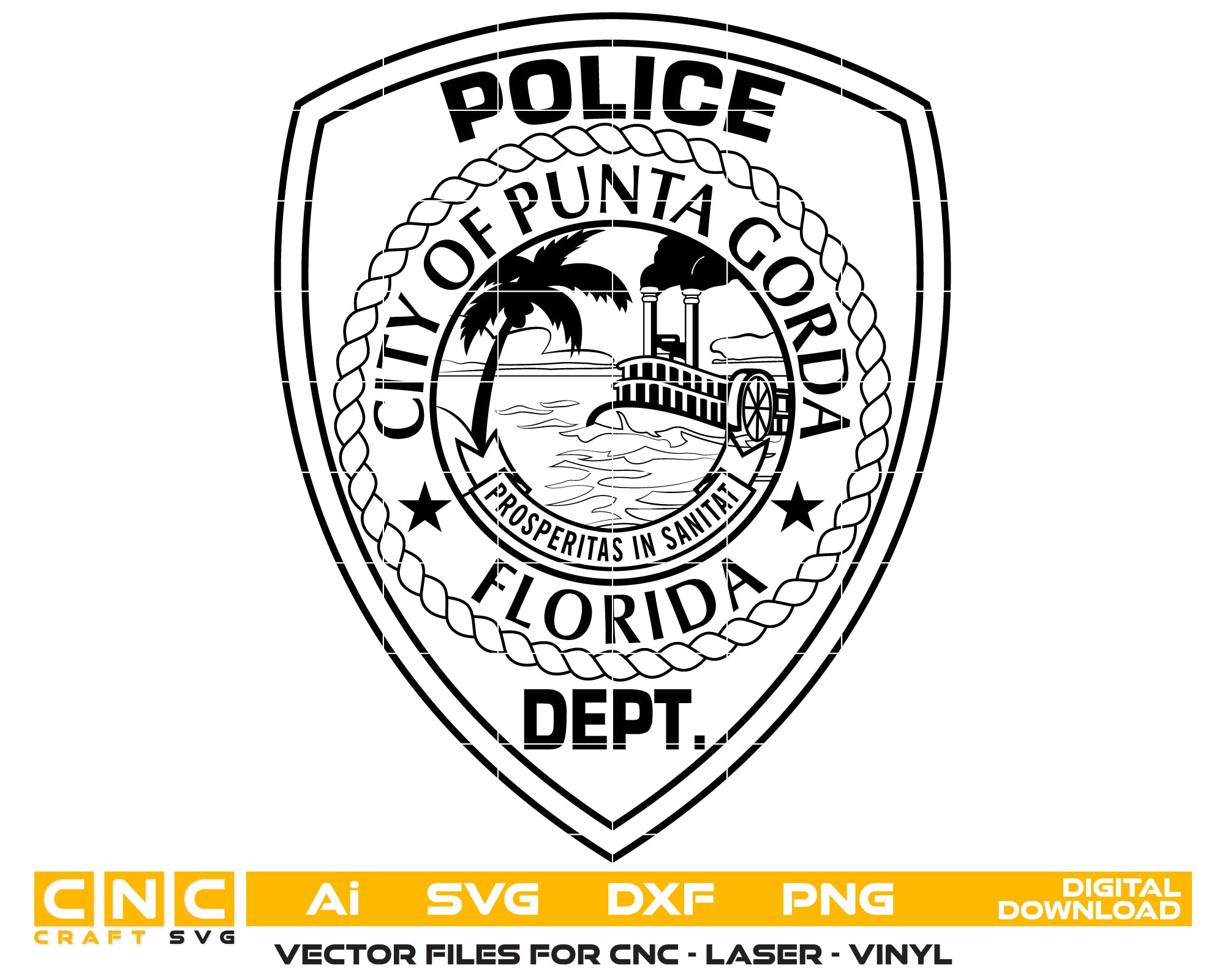 Punta Gorda Police Department Patch