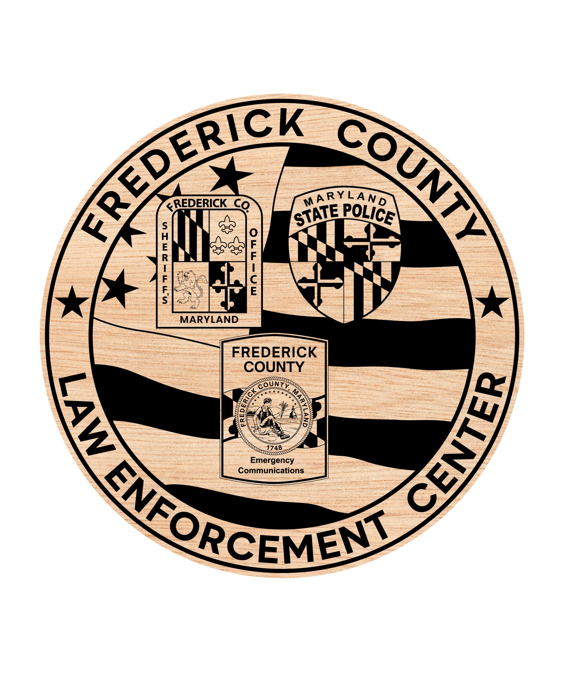 Frederick County Law Enforcement Center Badge