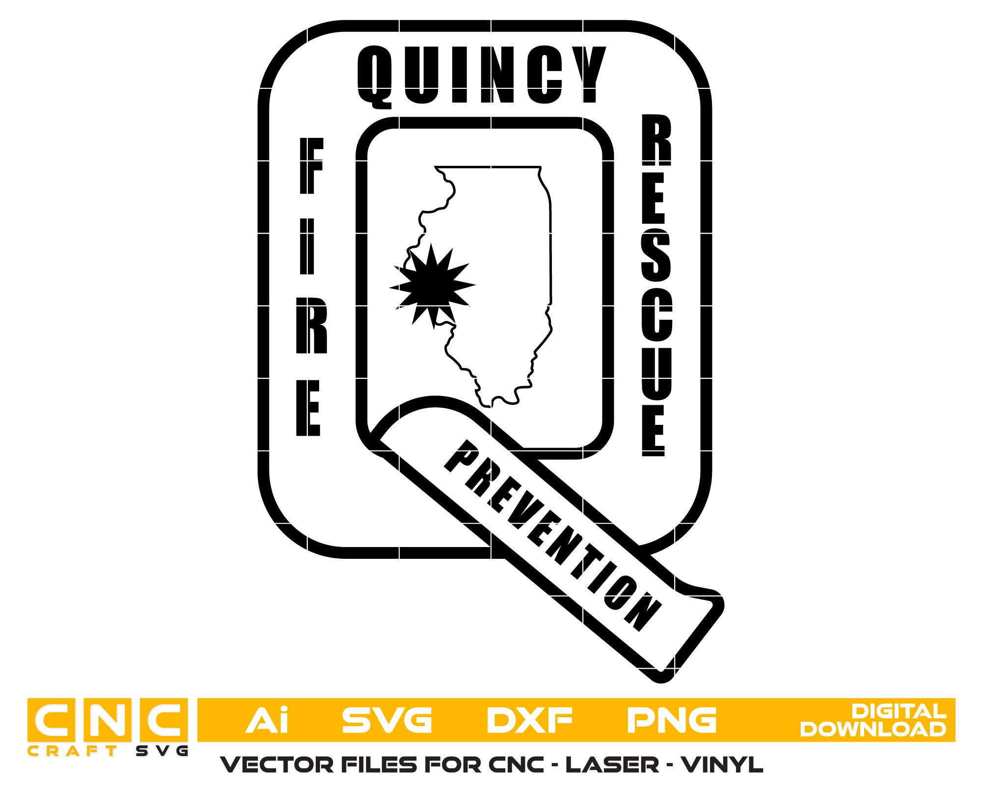 Quincy Fire Department Explorer Patch