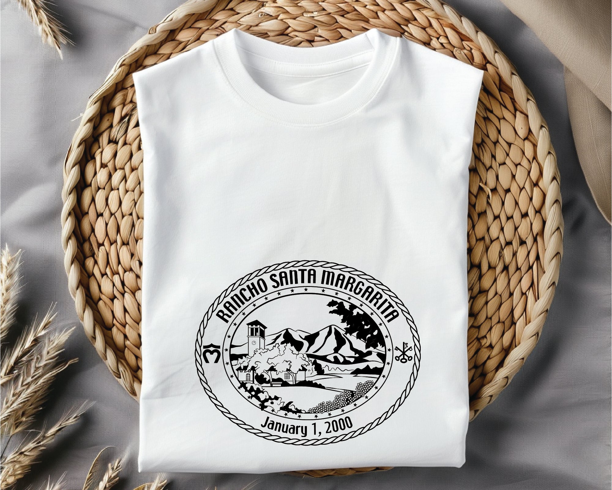 Rancho Santa Margarita Seal SVG, Rancho Santa Margarita City Logo Vector, California City Seal SVG, Rancho Santa Margarita Emblem Design, City Badge Vector File