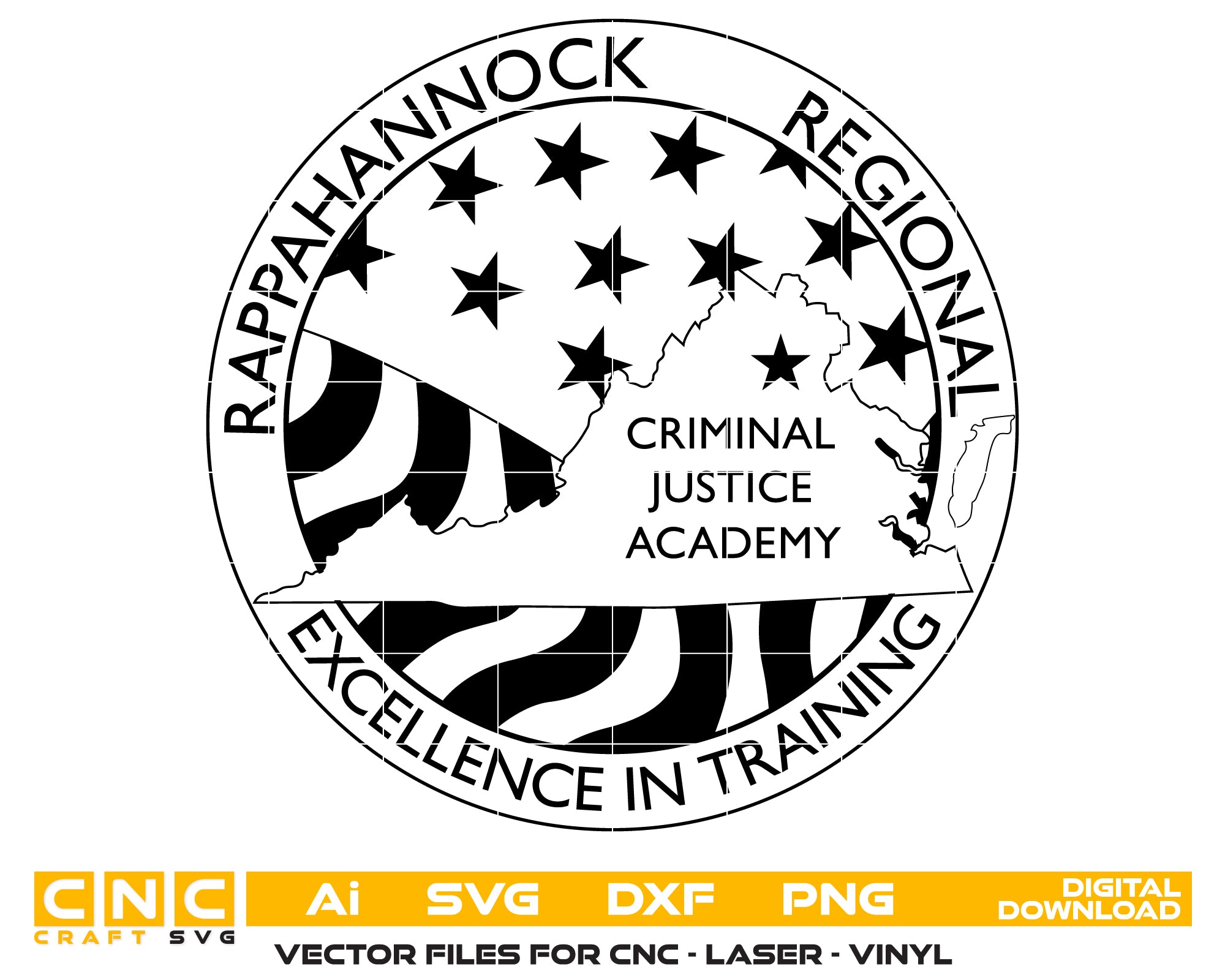 Rappahannock Regional Criminal Justice Academy Logo