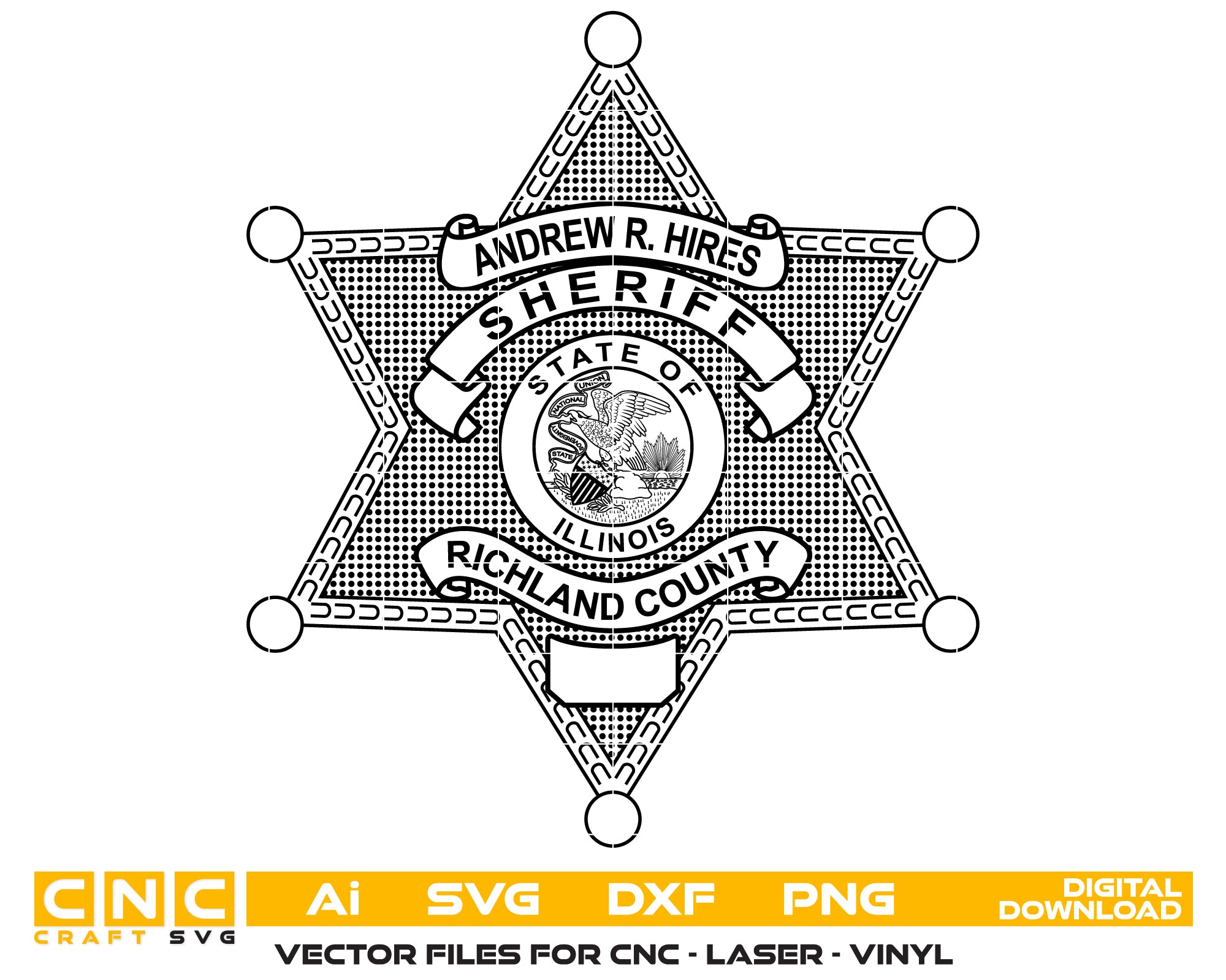 Richland County Sheriff Office Badge