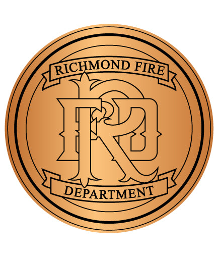 Richmond Fire Department Badge SVG
