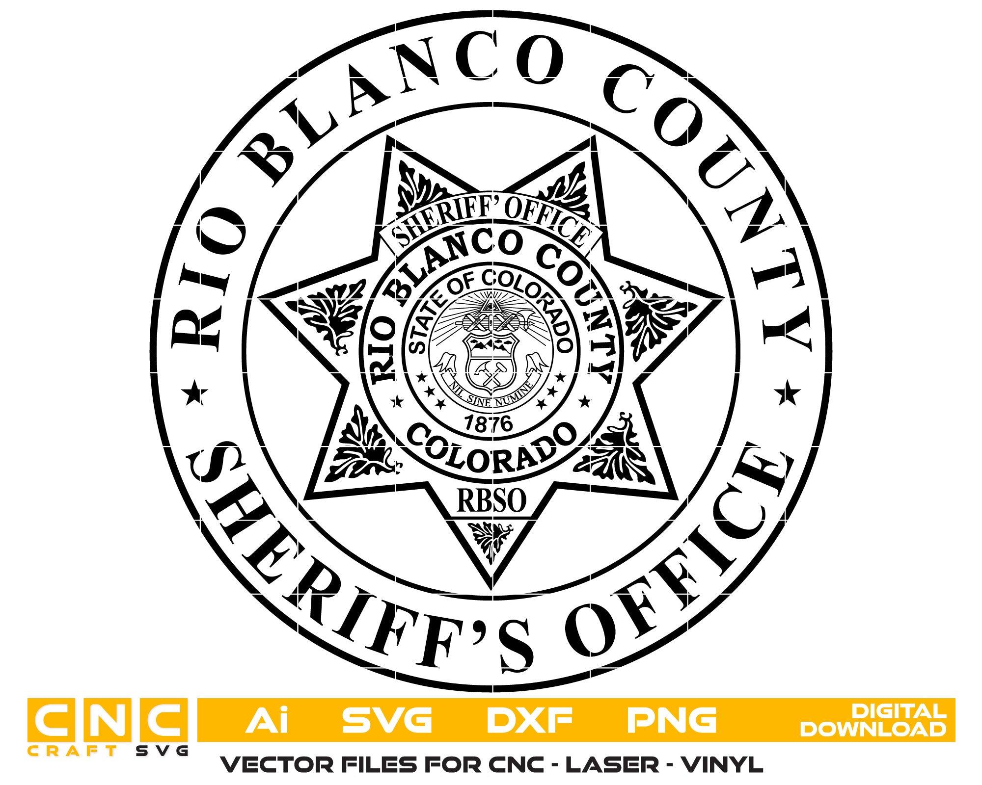 Rio Blanco County Sheriff's Office badge