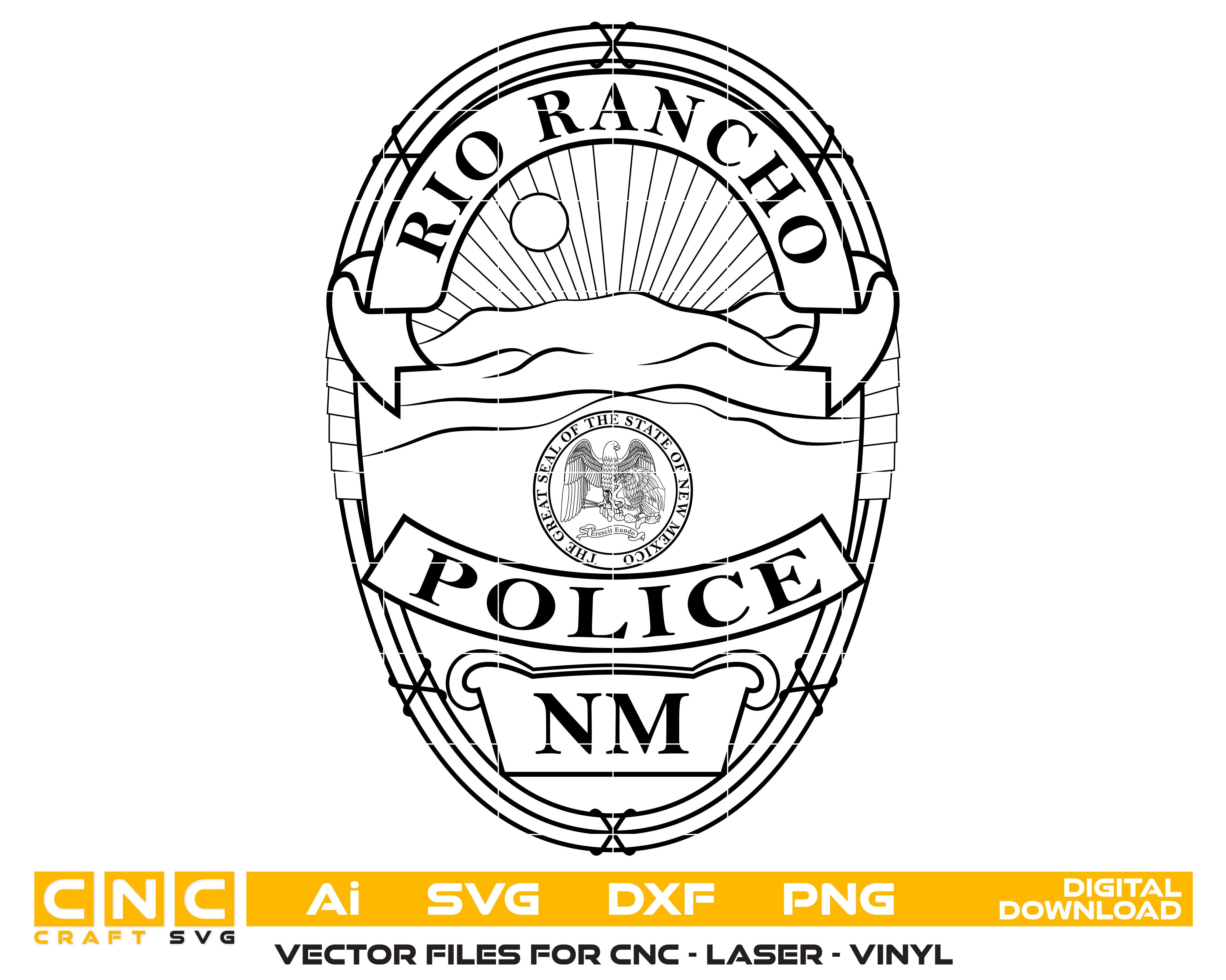 Rio Rancho Police Department Badge SVG
Rio Rancho Police Badge Vector
Rio Rancho Police Emblem Design
Police Badge SVG Rio Rancho NM
Rio Rancho Law Enforcement Badge