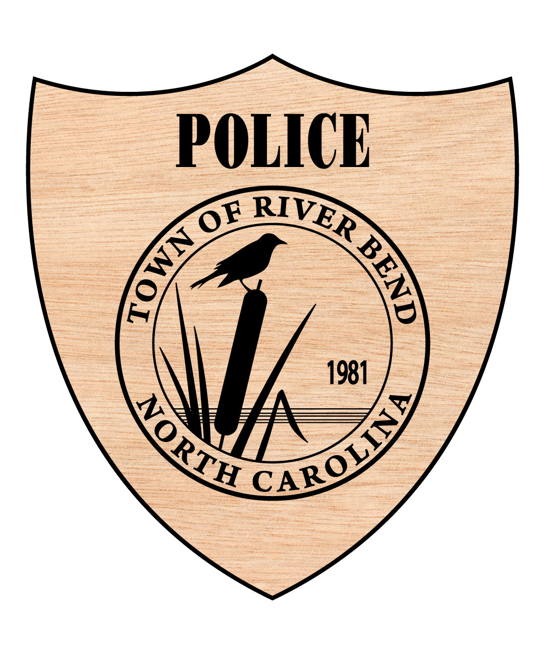 River Bend Police Badge
