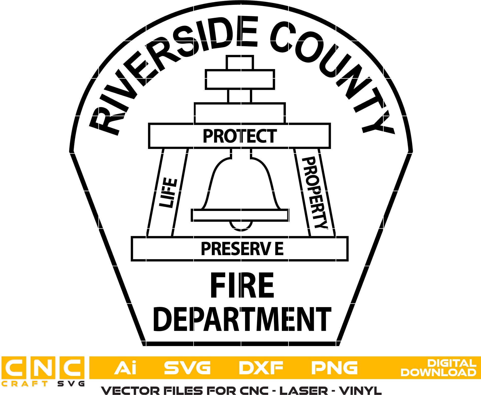 Riverside County Fire Department Patch