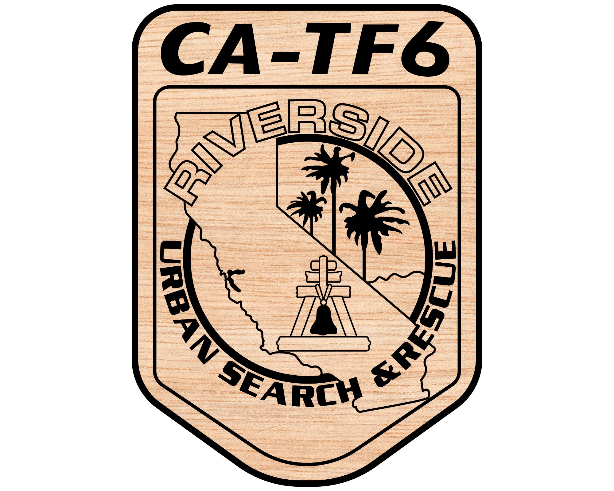 Riverside Urban Search and Rescue SVG, Rescue Team Logo Vector, Urban Search and Rescue Badge SVG, Riverside County Rescue SVG, USAR Vector File