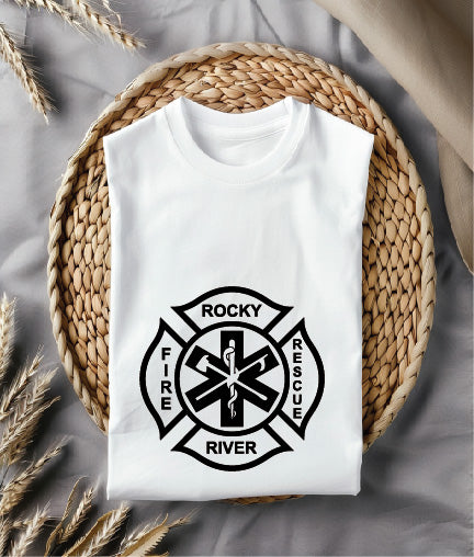Rocky River Fire & Rescue Department Badge