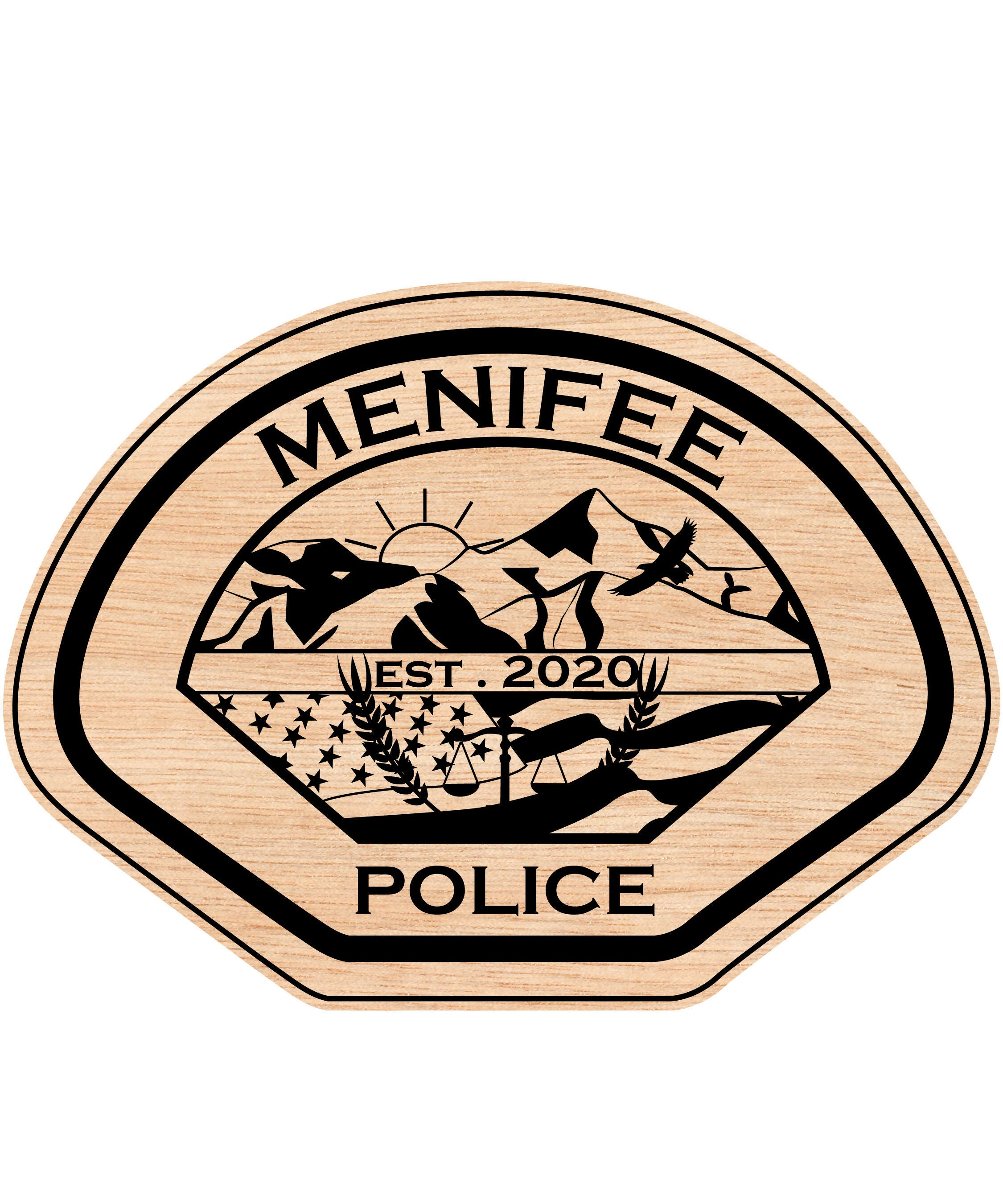 Menifee Police Department Badge