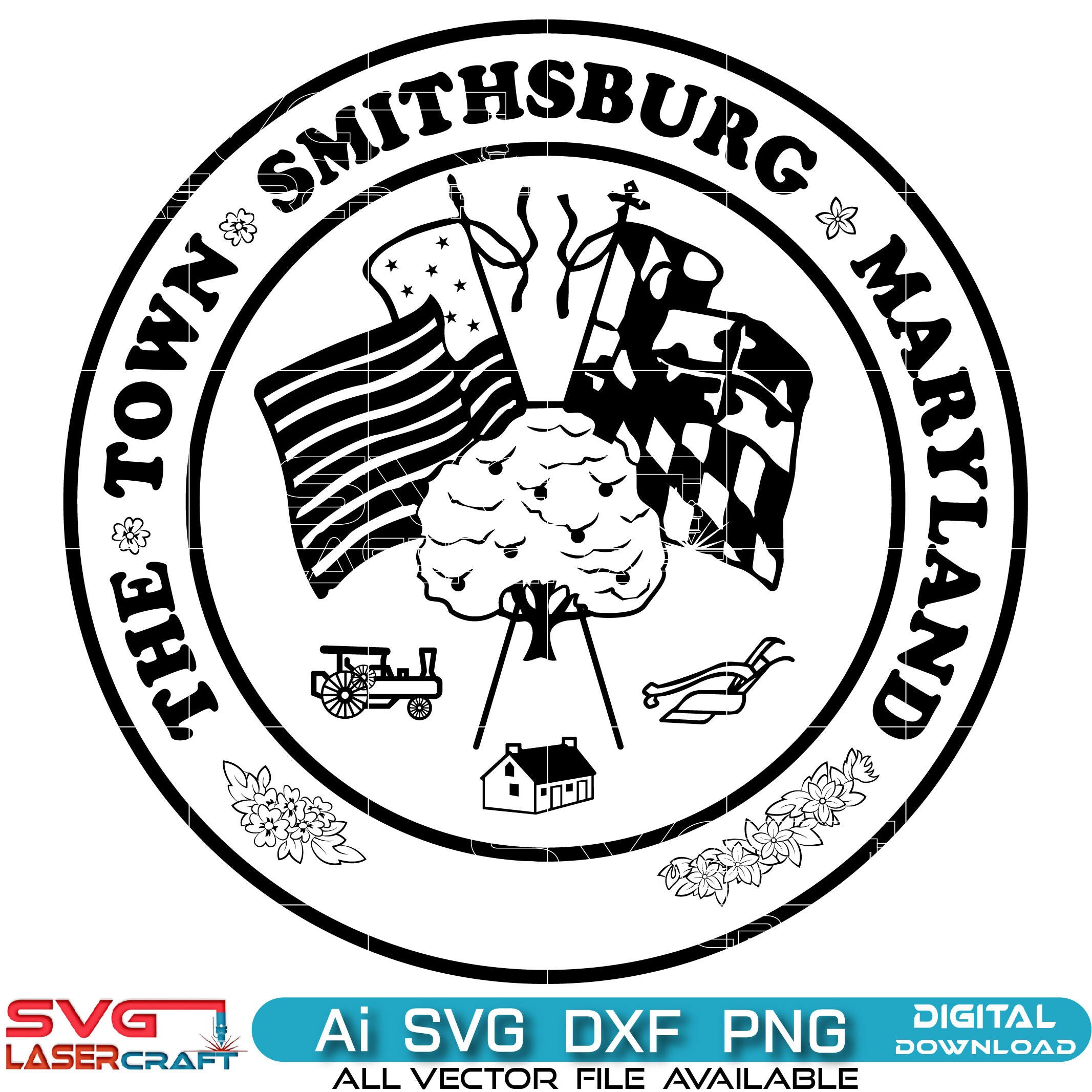 The Town Smithsburg Maryland Seal