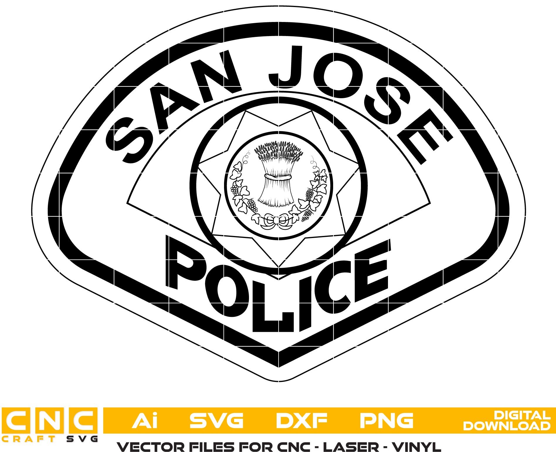 San Jose Police Patch