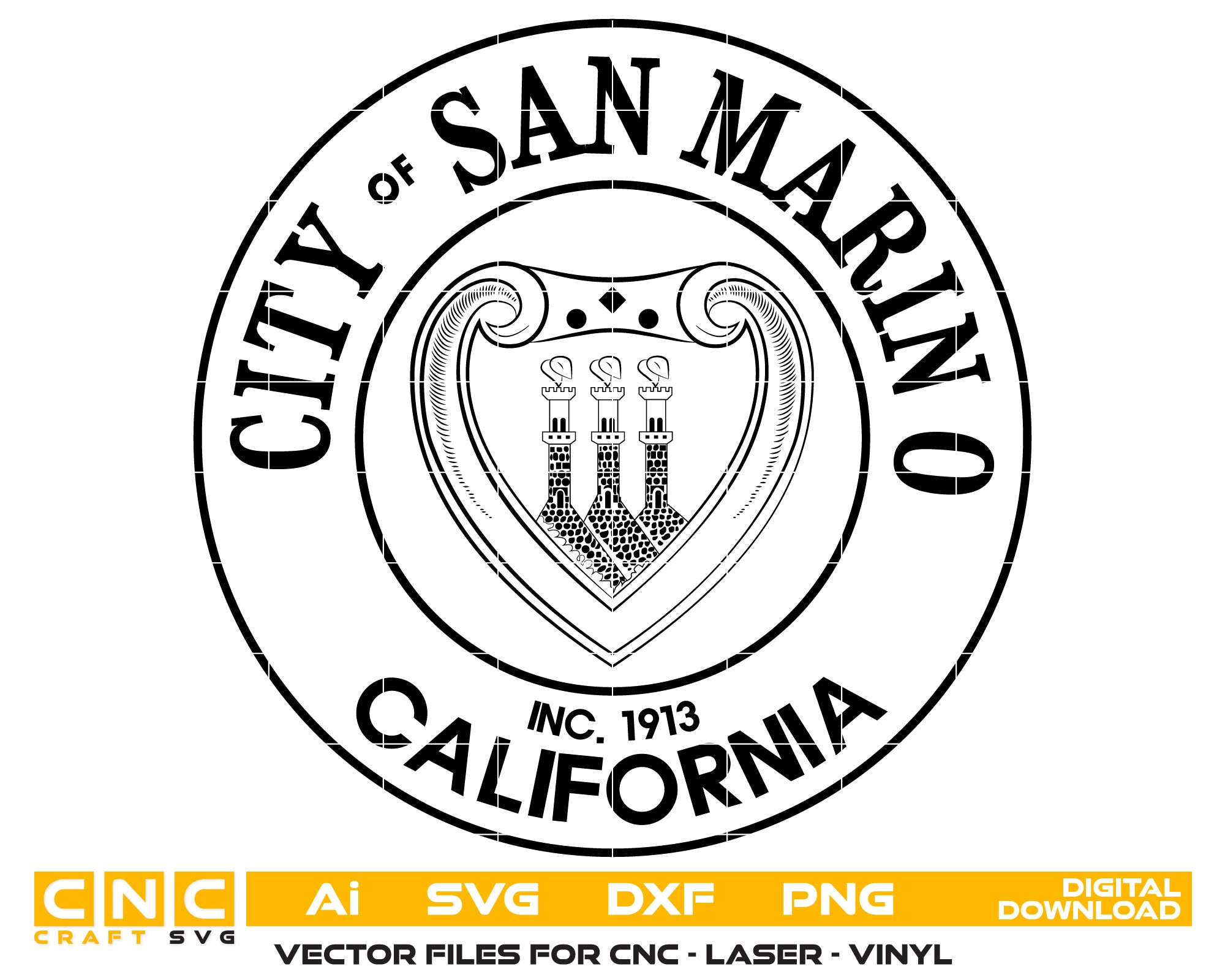 San Marino City Club Seal