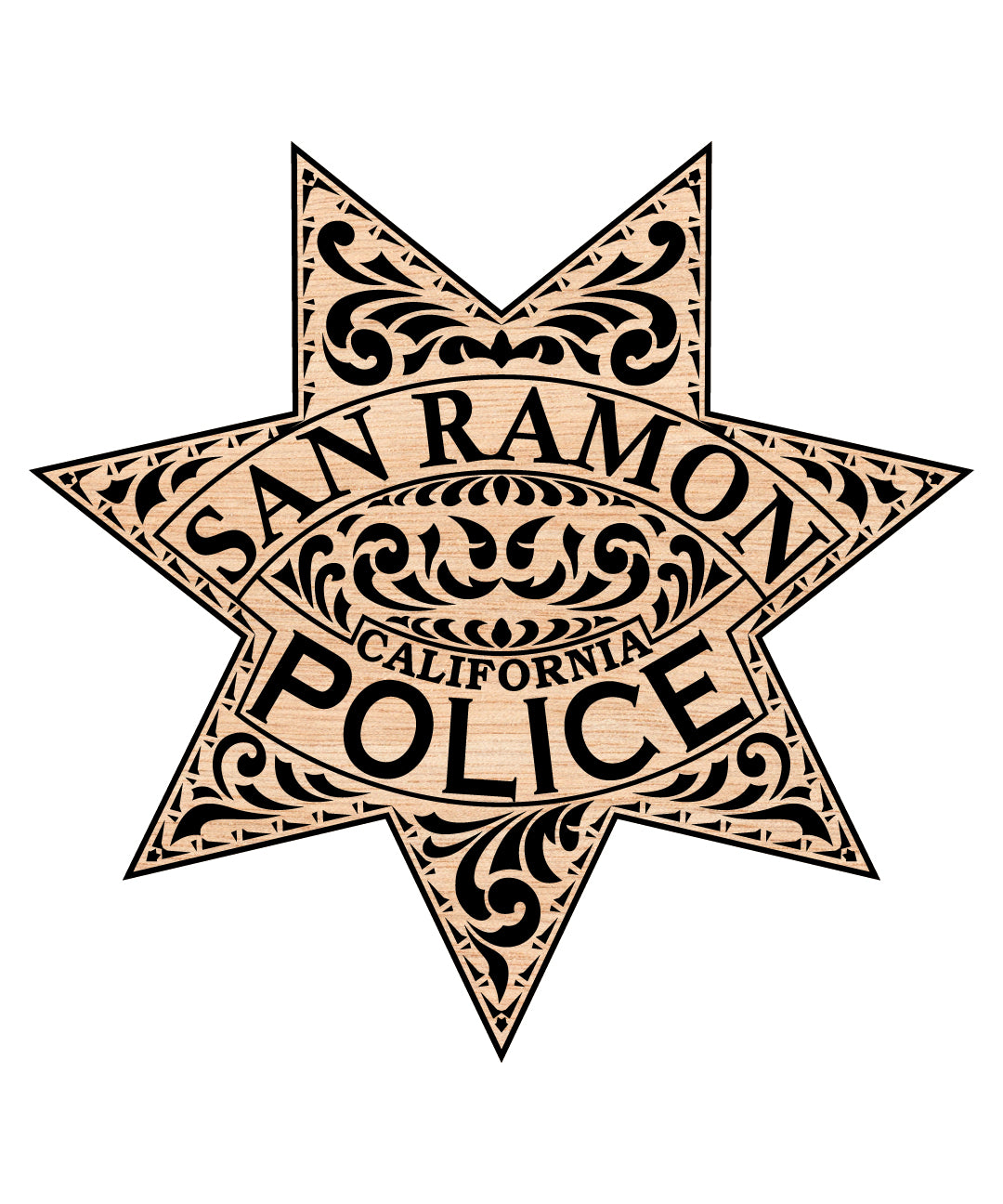 San Ramon Police Badge
