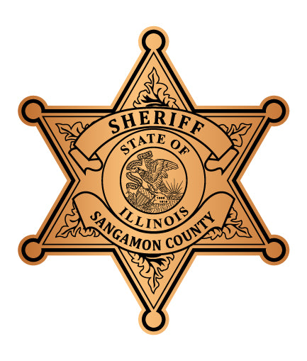 Sangamon County Sheriff Badge Vector Art – Digital Download