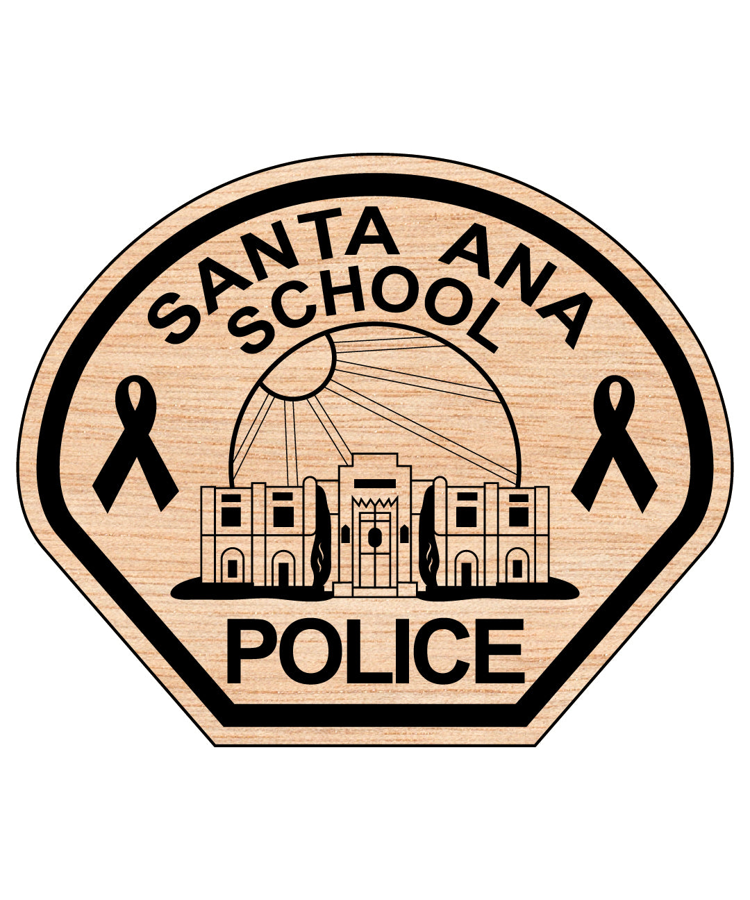 Santa Ana School Police Patch