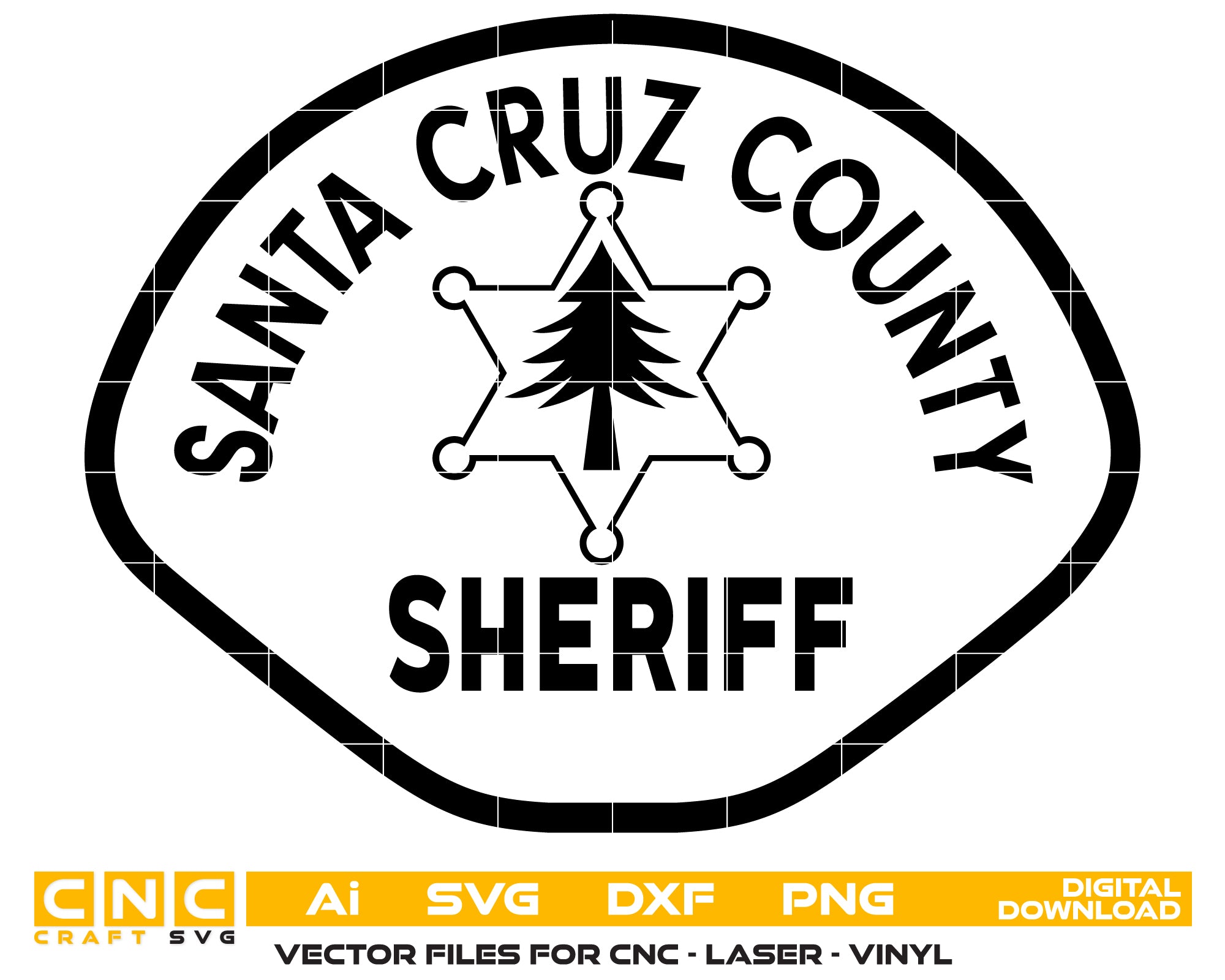 Santa Cruz County Sheriff Badge
Sheriff Badge SVG
Sheriff Badge
Sheriff Logo