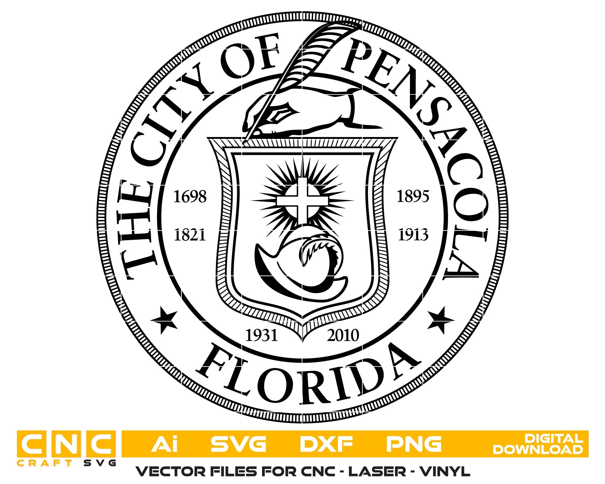 Seal Of Pensacola, Florida
