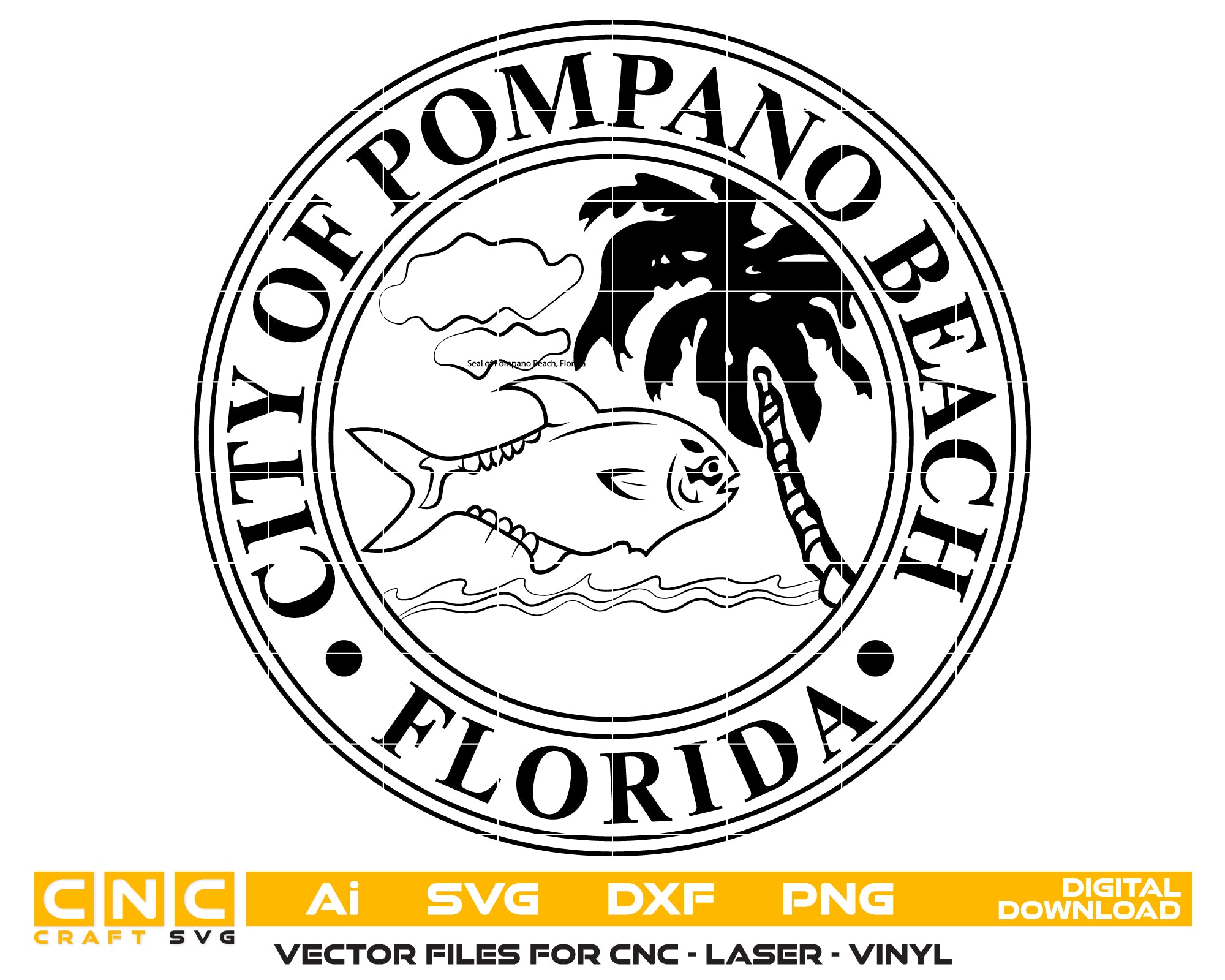 Seal Of Pompano Beach, Florida