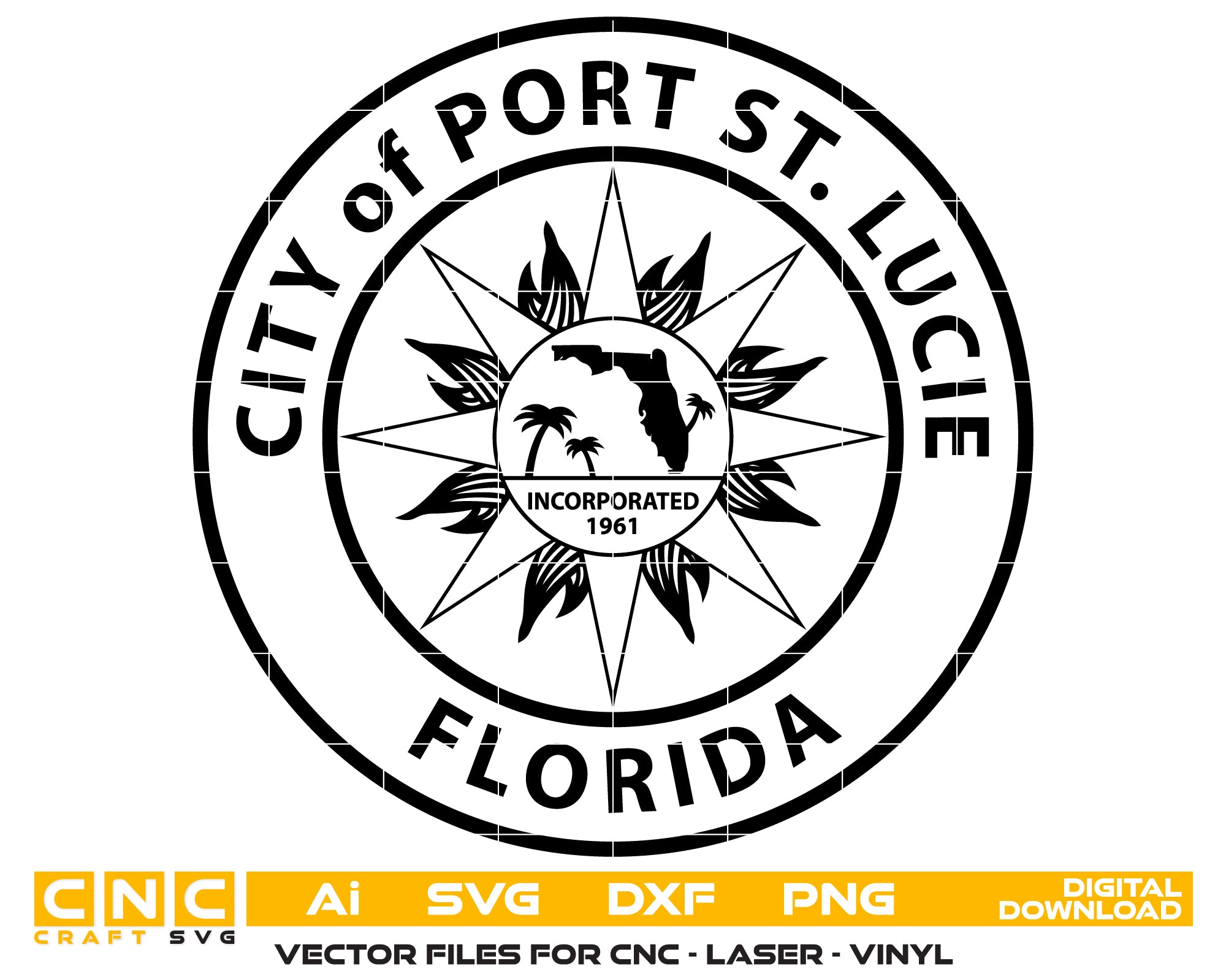 Seal Of The City Of Port St. Lucie, Florida