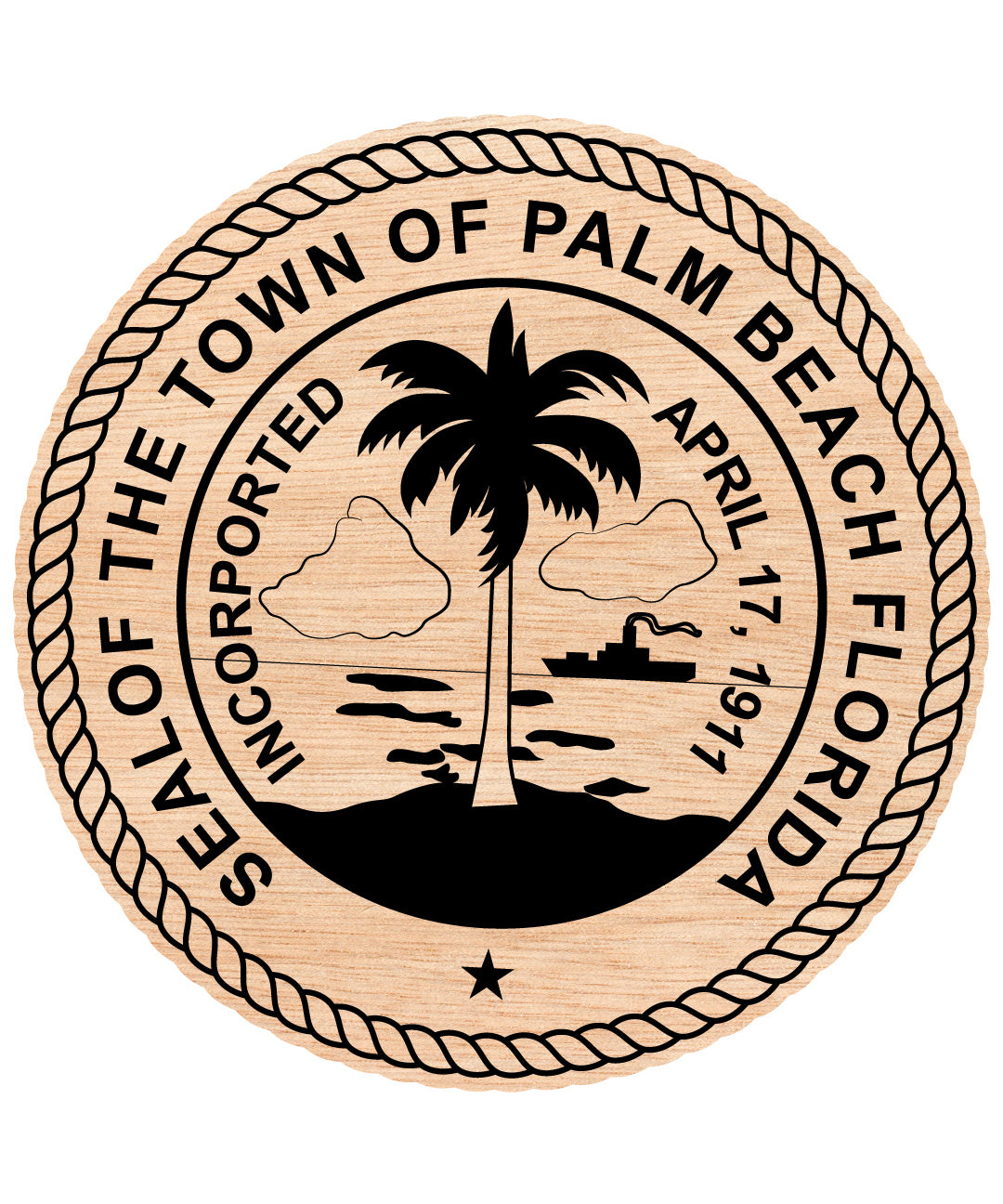 Seal Of The Town Of Palm Beach, Florida