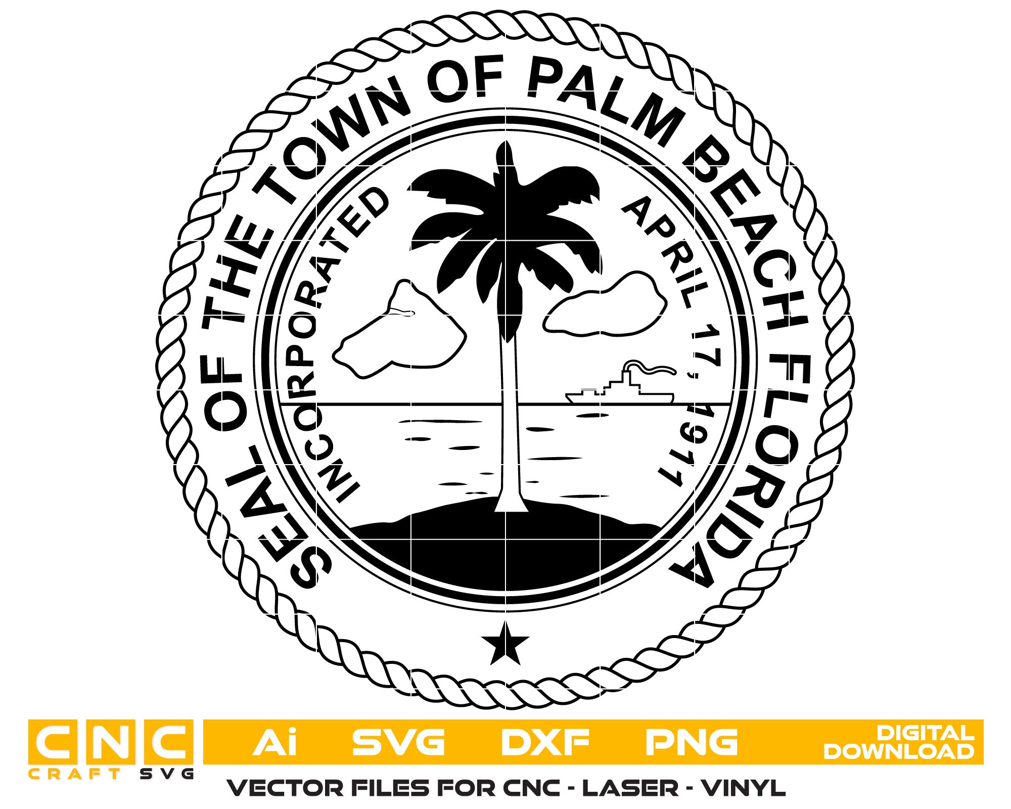 Seal of the Town of Palm Beach Florida