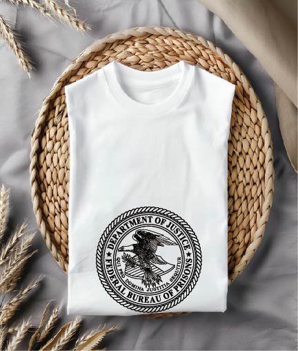 Seal Of The Federal Bureau Of Prisons SVG, Federal Bureau Of Prisons Emblem Vector, DOJ Prison Seal SVG, Bureau Of Prisons Logo Vector, Federal Prison Emblem SVG