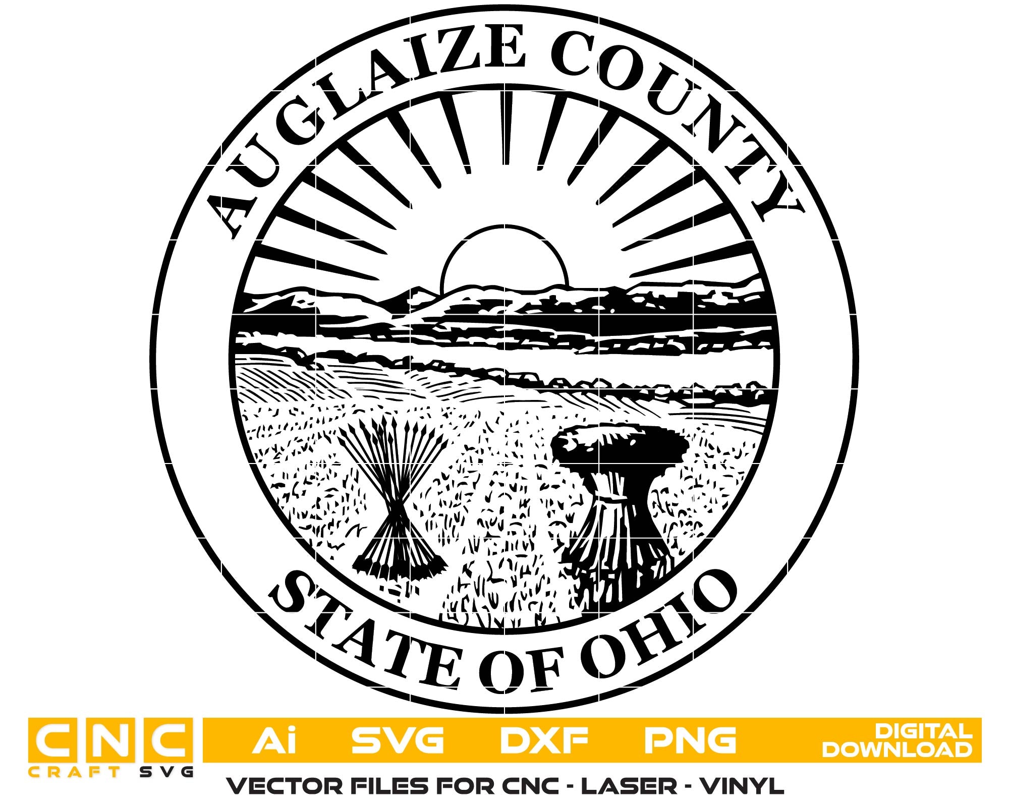 Seal of Auglaize County, Ohio