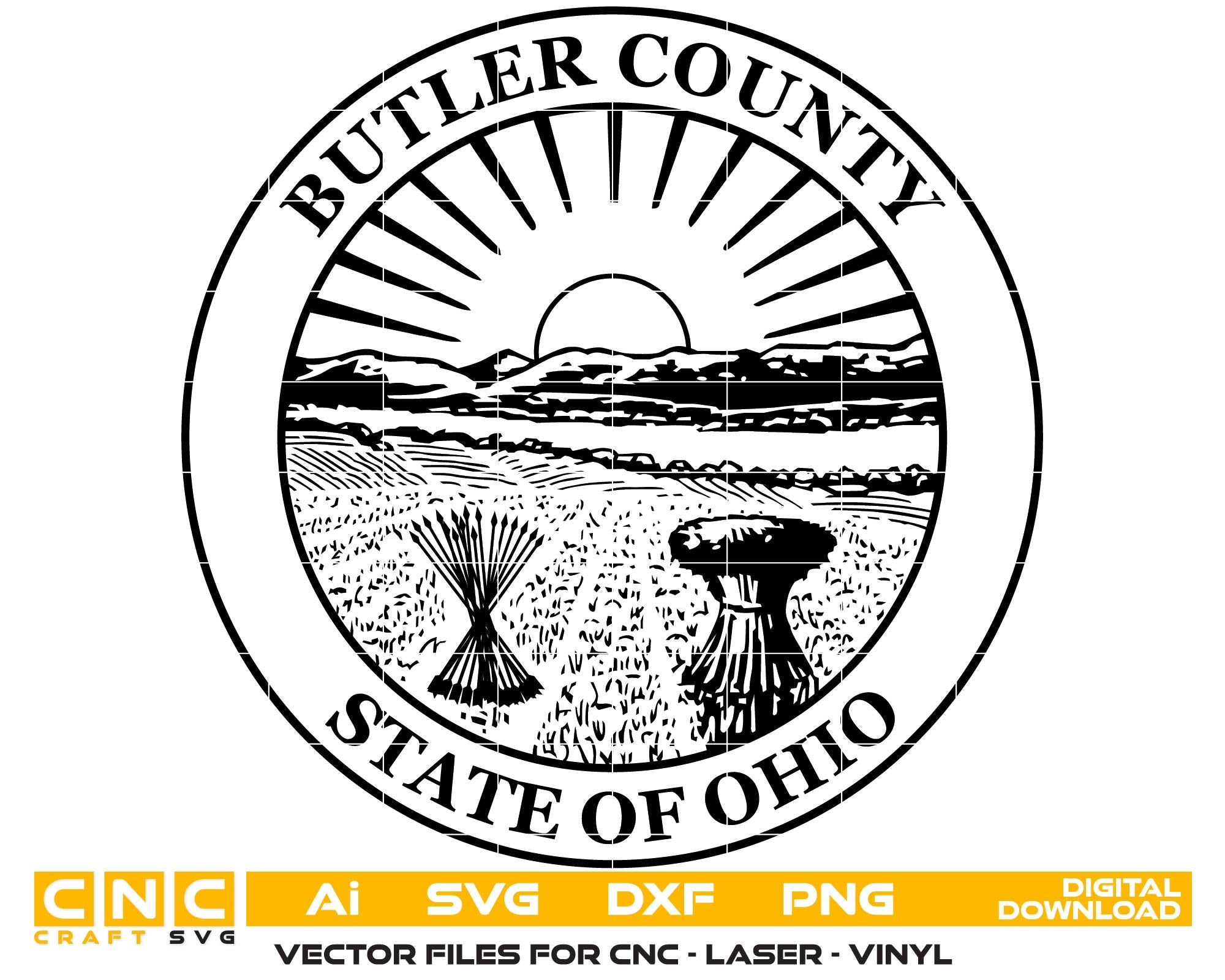 Seal of Butler County, Ohio