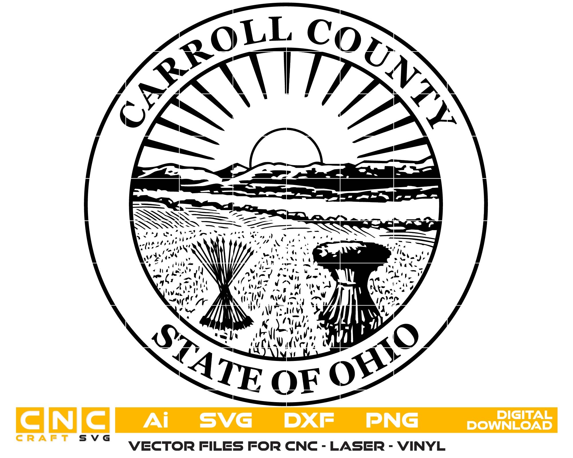 Seal of Carroll County, Ohio
