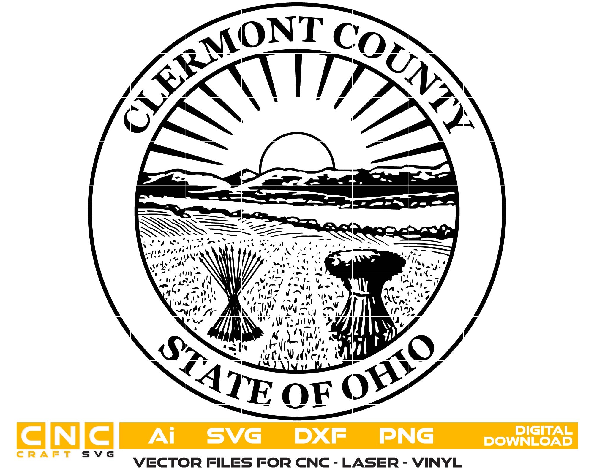 Seal of Clermont County, Ohio