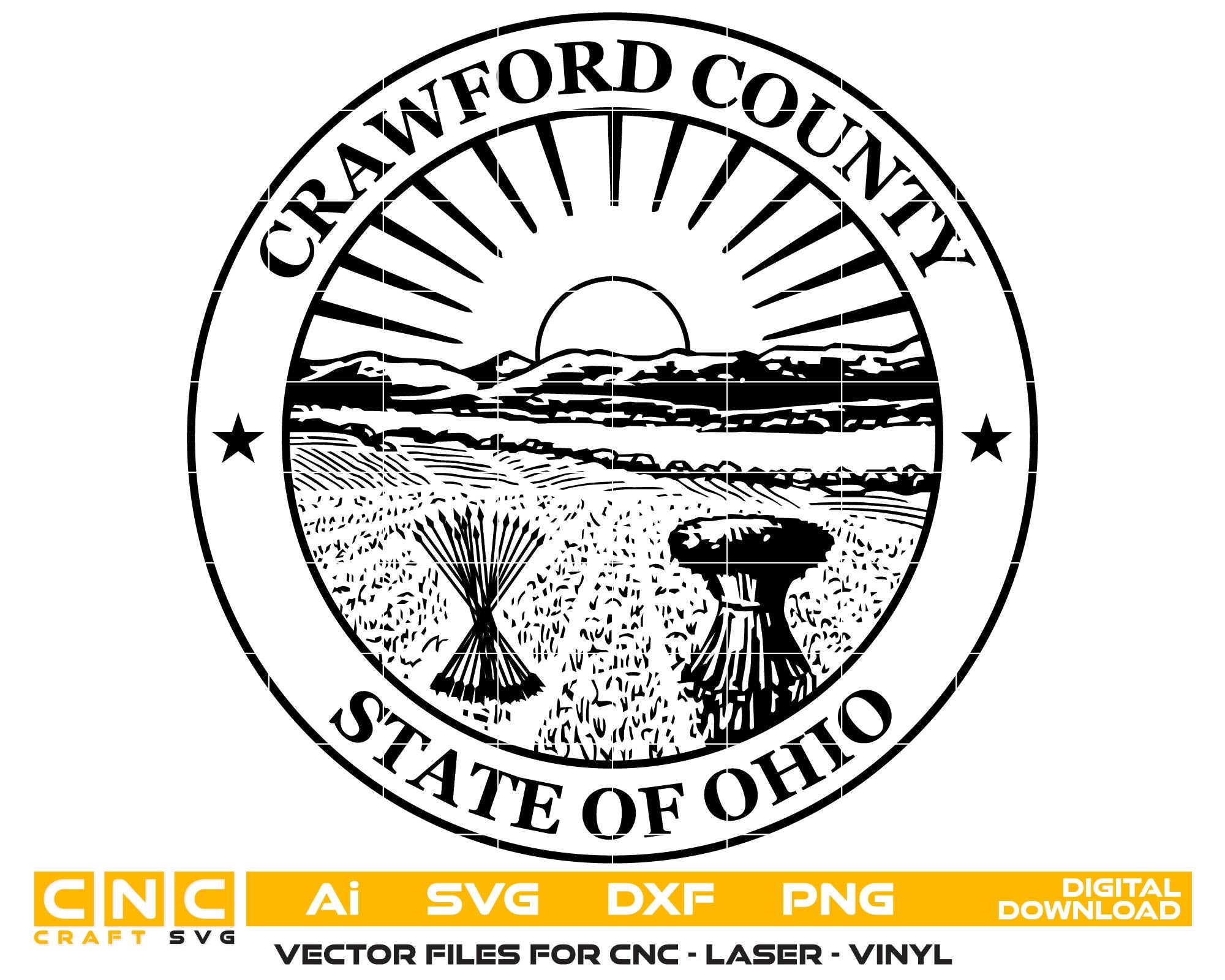 Seal of Crawford County, Ohio