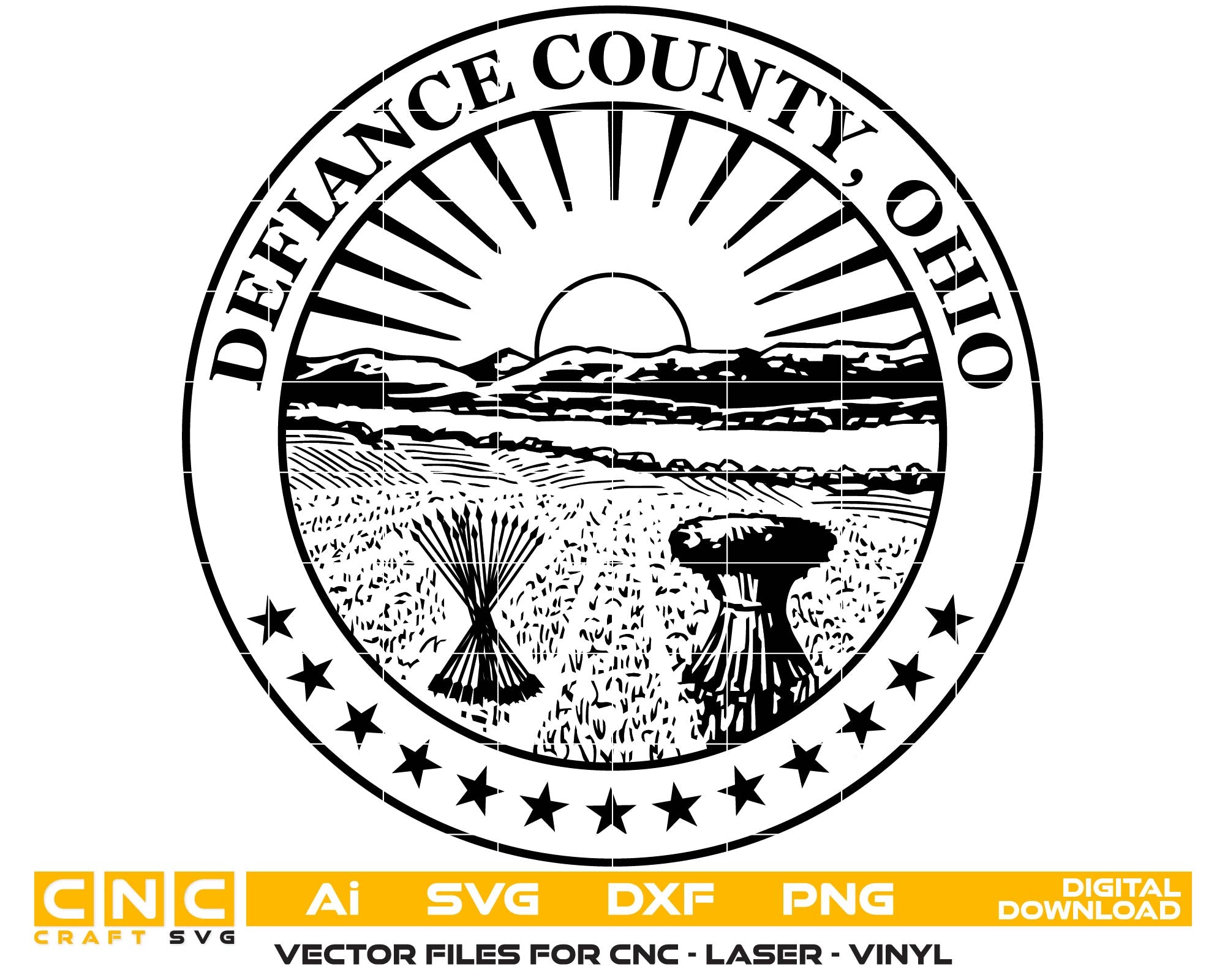 Seal of Defiance County, Ohio