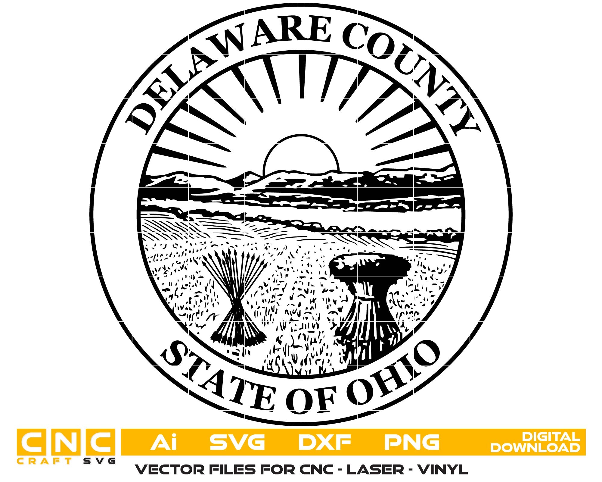 Seal of Delaware County, Ohio