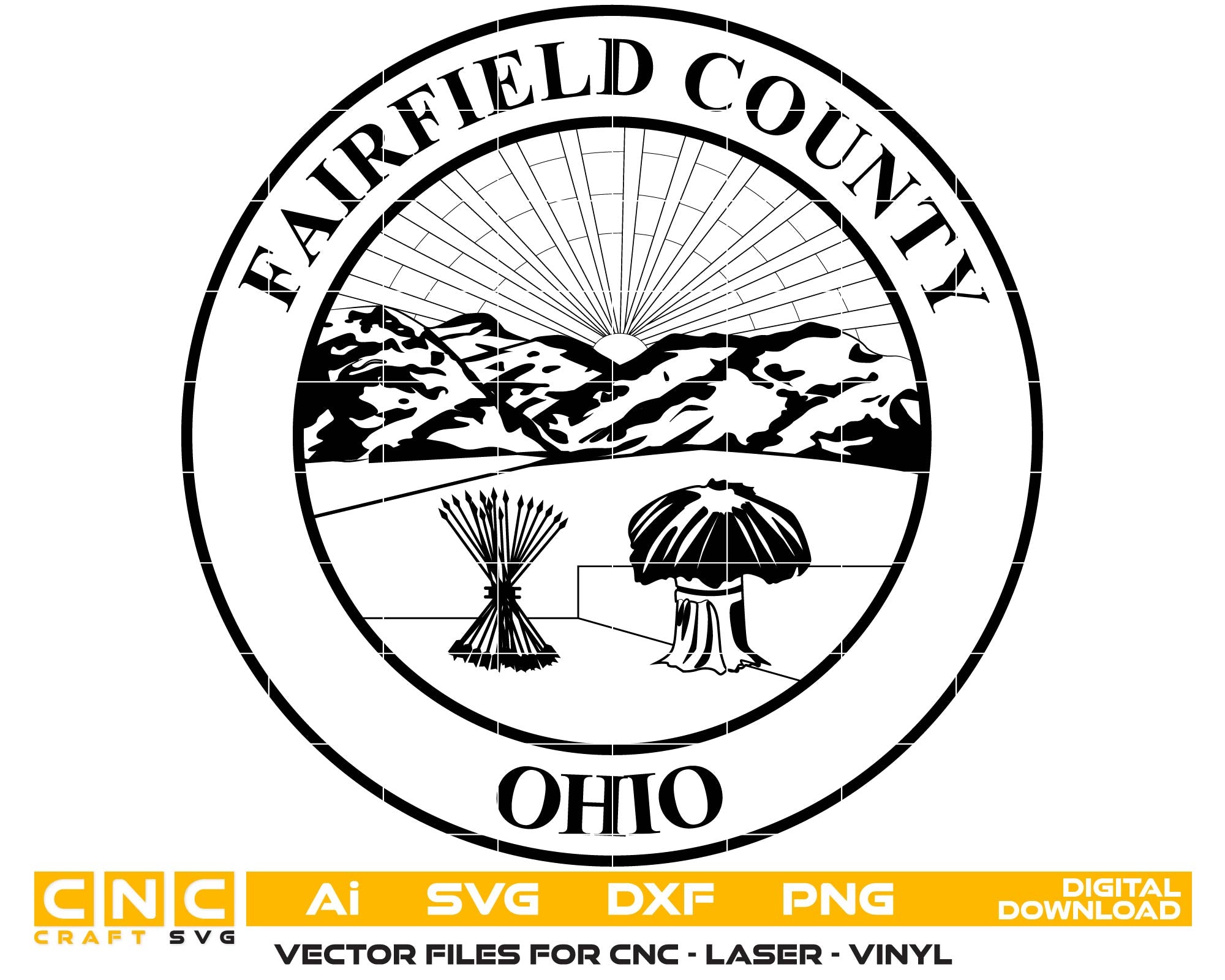 Seal of Fairfield County, Ohio