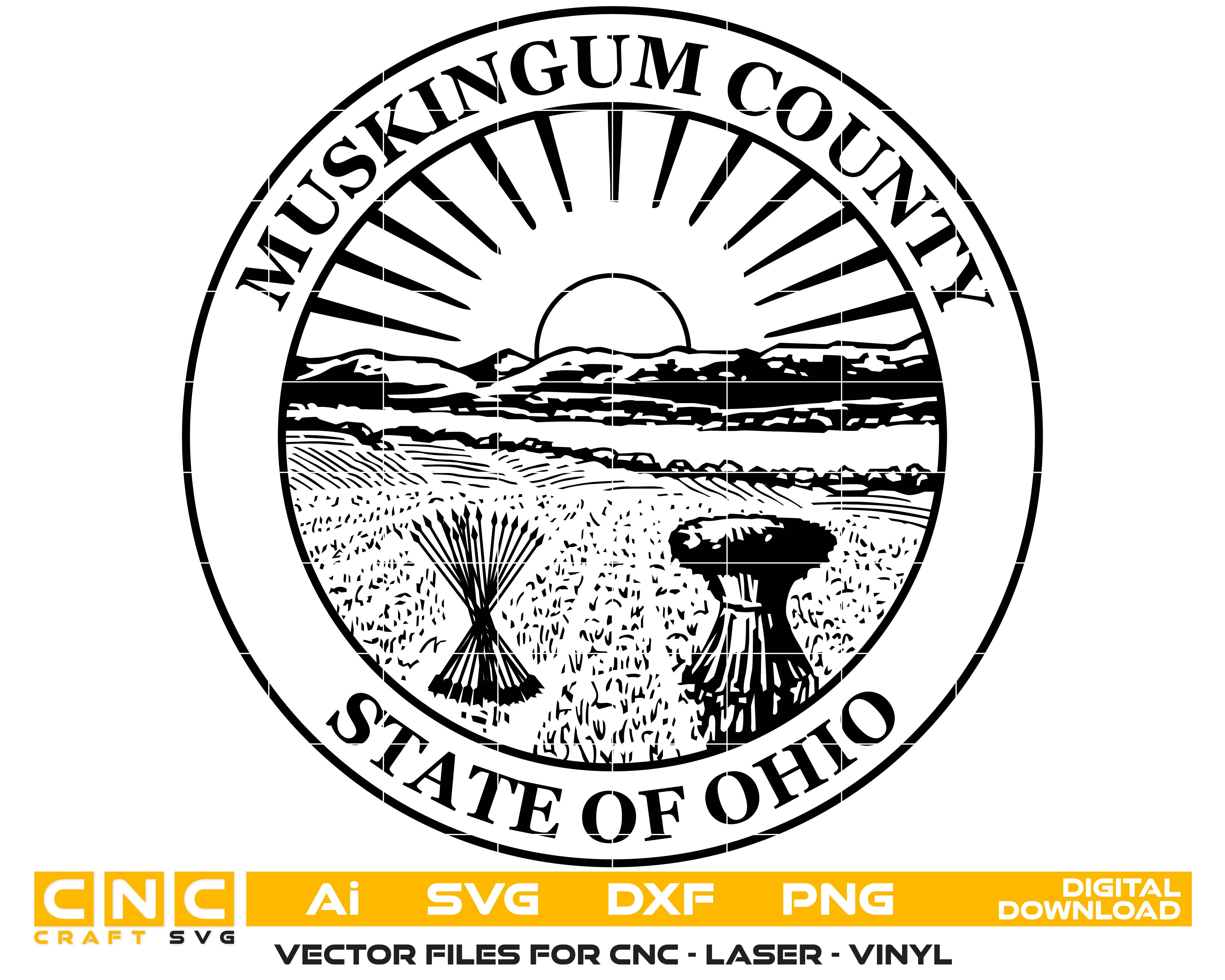 Seal of Muskingum County, Ohio