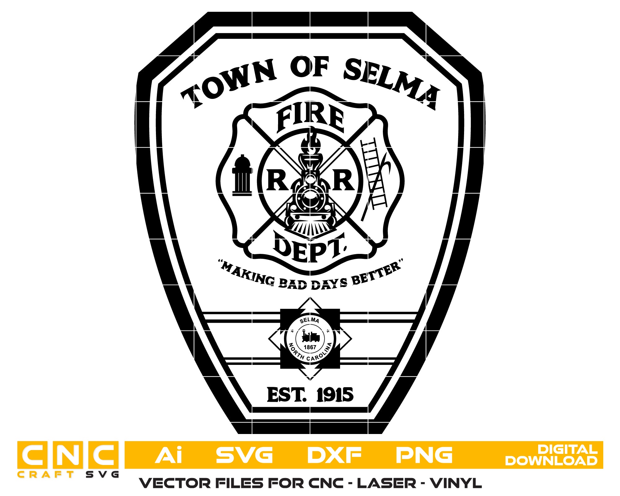 Selma Fire Department Patch