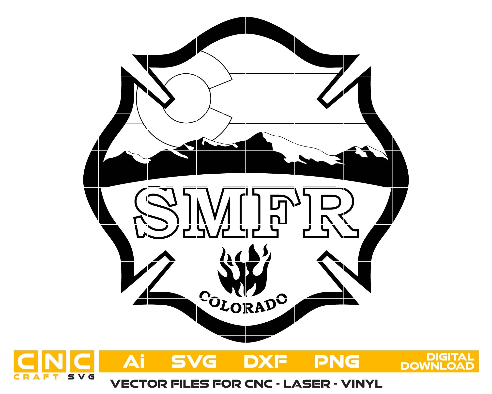 South Metro Fire Rescue (SMFR) Colorado Patch