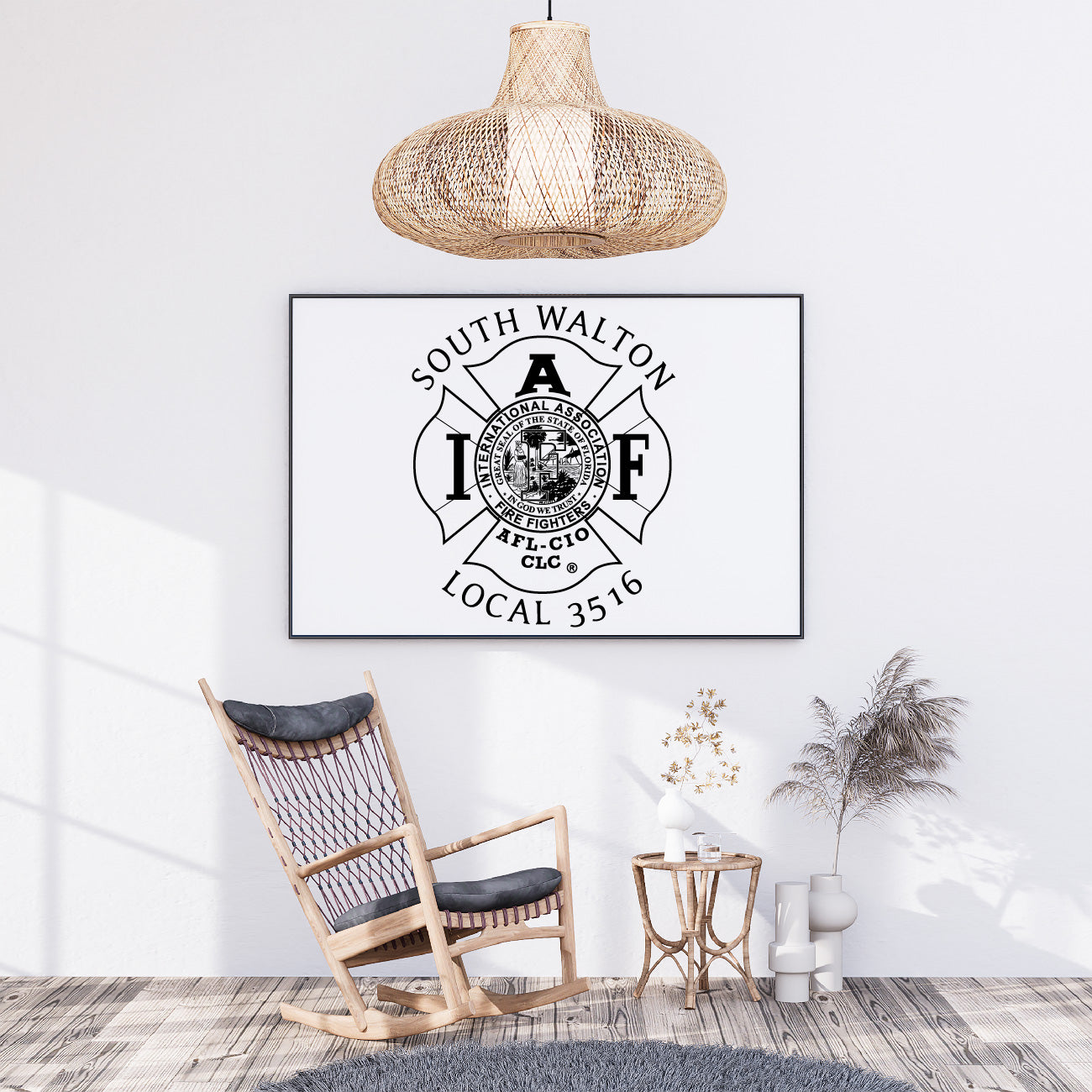 South Walton Professional Fire Fighters Badge