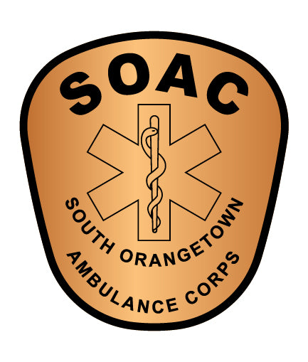South Orangetown Ambulance Corps Logo SVG digital download, New York ambulance emblem vector design for Cricut and Silhouette.
